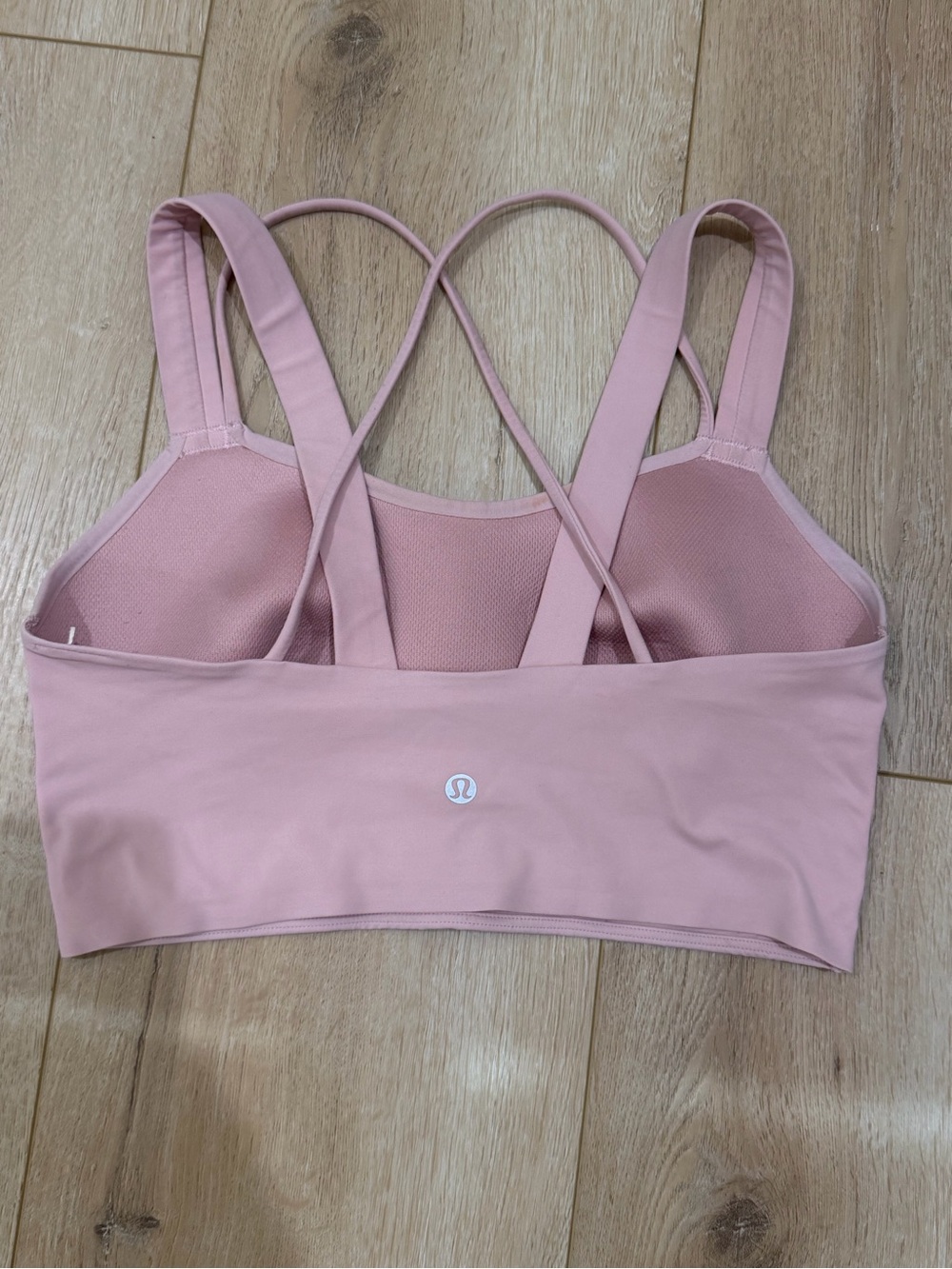 lululemon athletica Strappy Back Sports Bra - Dusty Pink